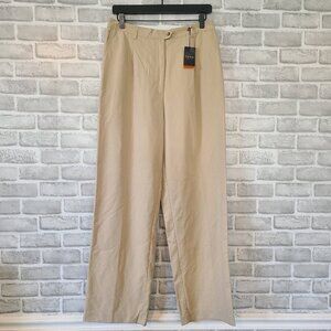 Vintage IZOD Golf Khaki Pants Xtra Dry Womens 12 NWT Made in Hong Kong